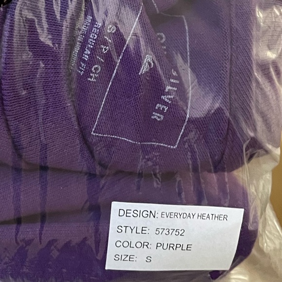 Quiksilver Short Sleeve Tee Purple Everyday Heather - Picture 3 of 3